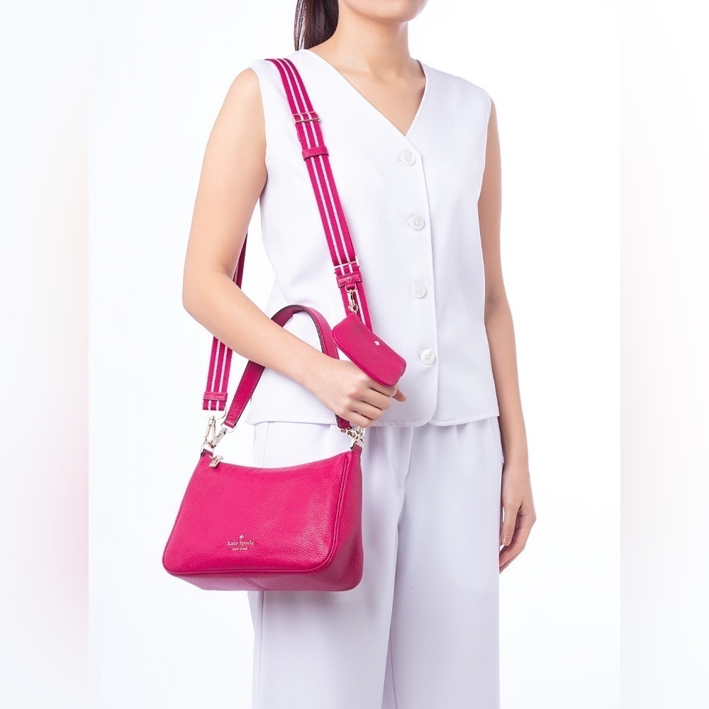NWOT Kate Spade New York Rosie Small Pebbled Leather Crossbody Bag